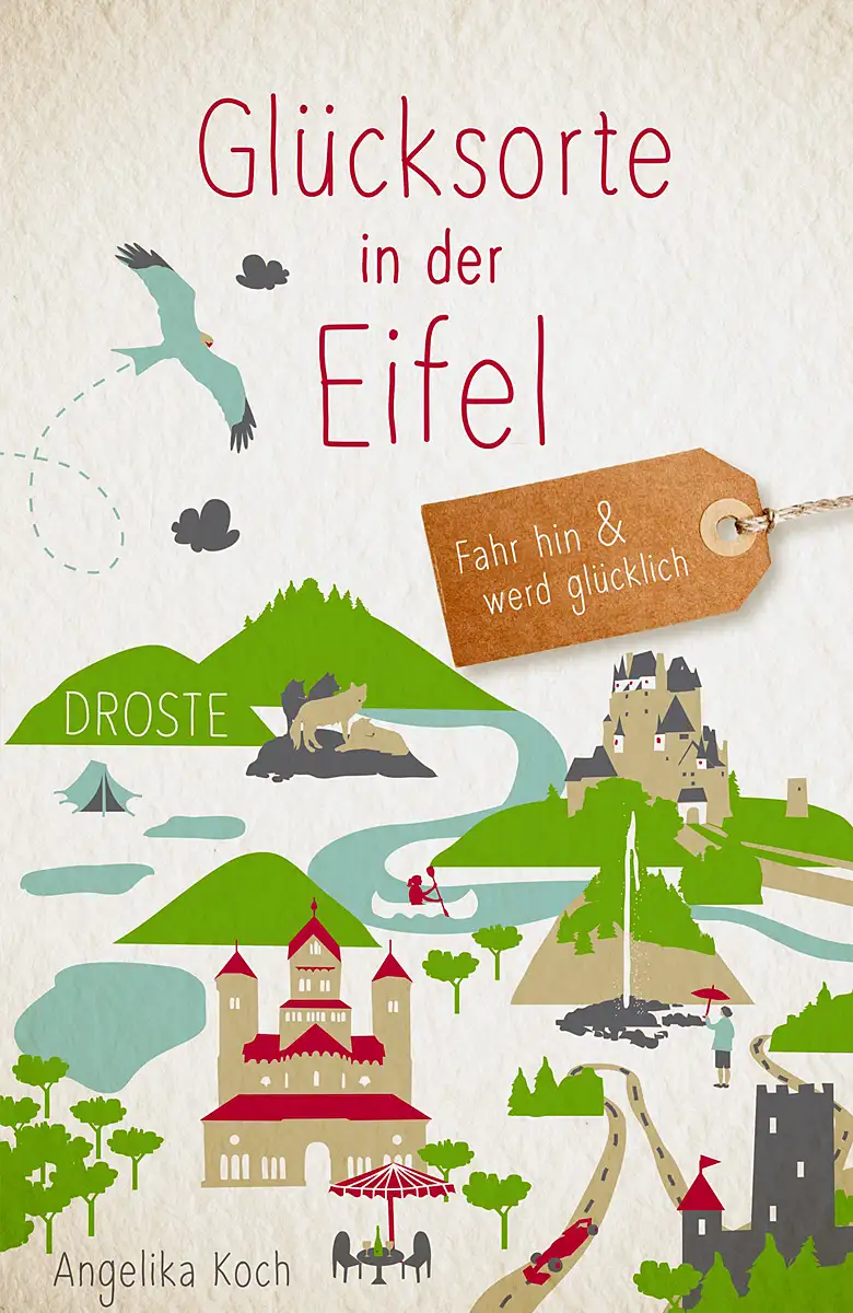 Buchcover »Glücksorte in der Eifel«