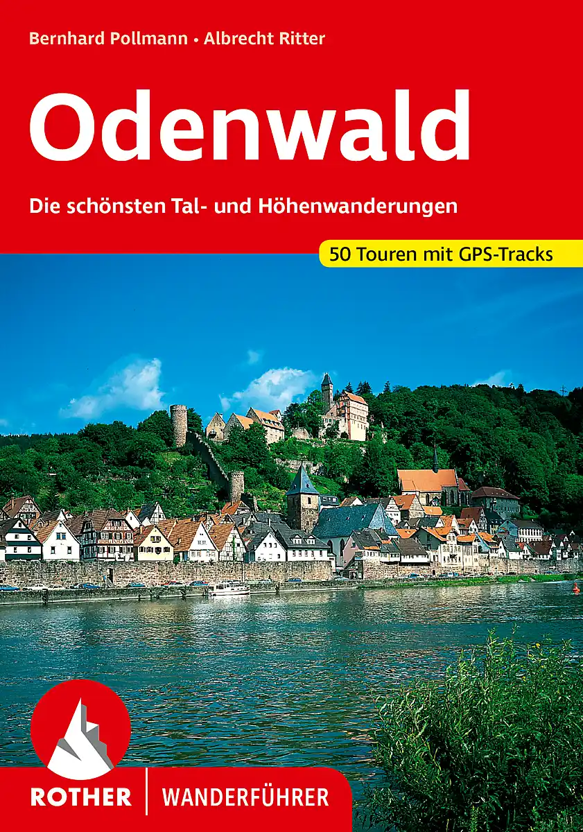 Buchcover »Wanderführer Odenwald«