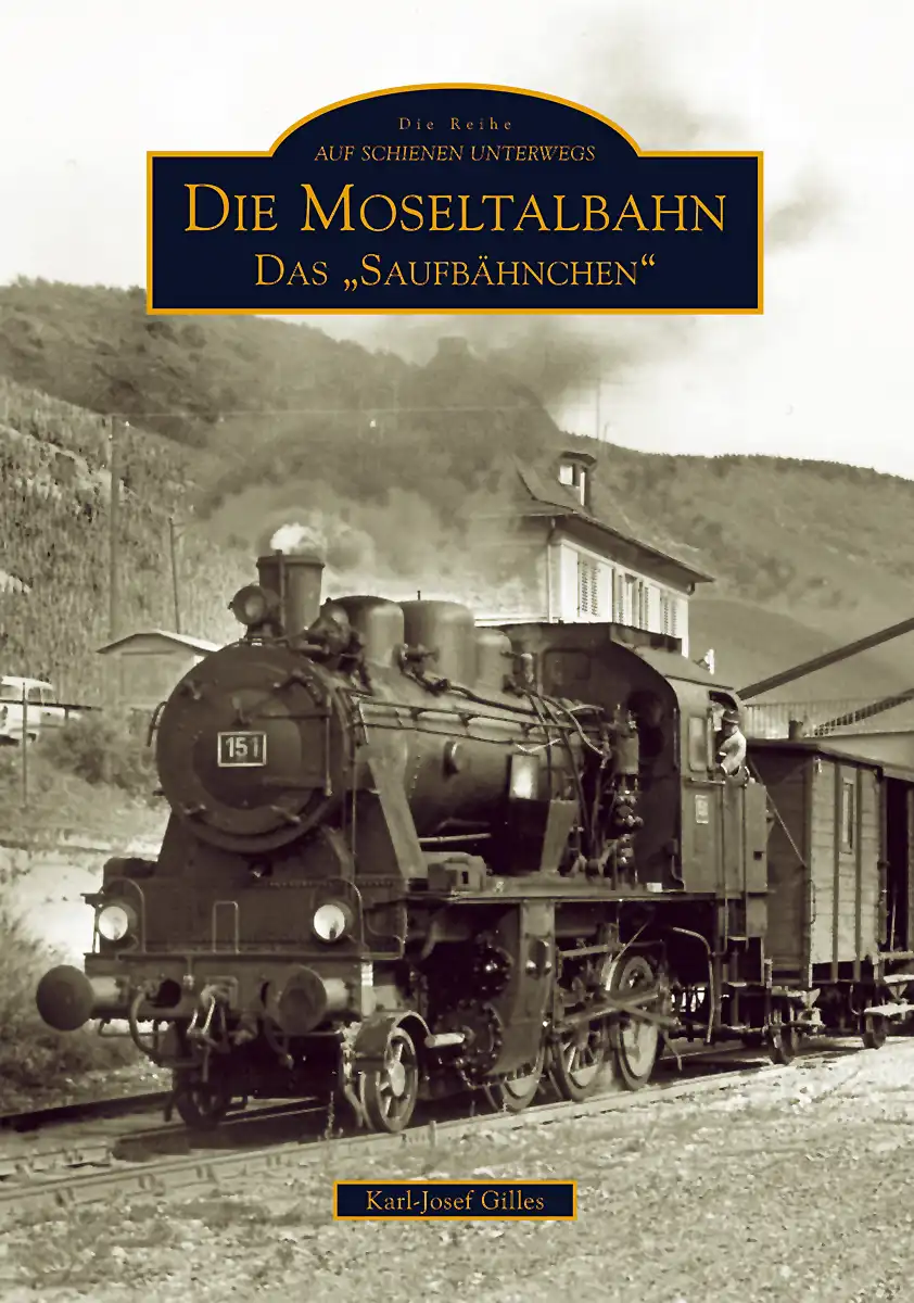 Buchcover »Die Moseltalbahn«