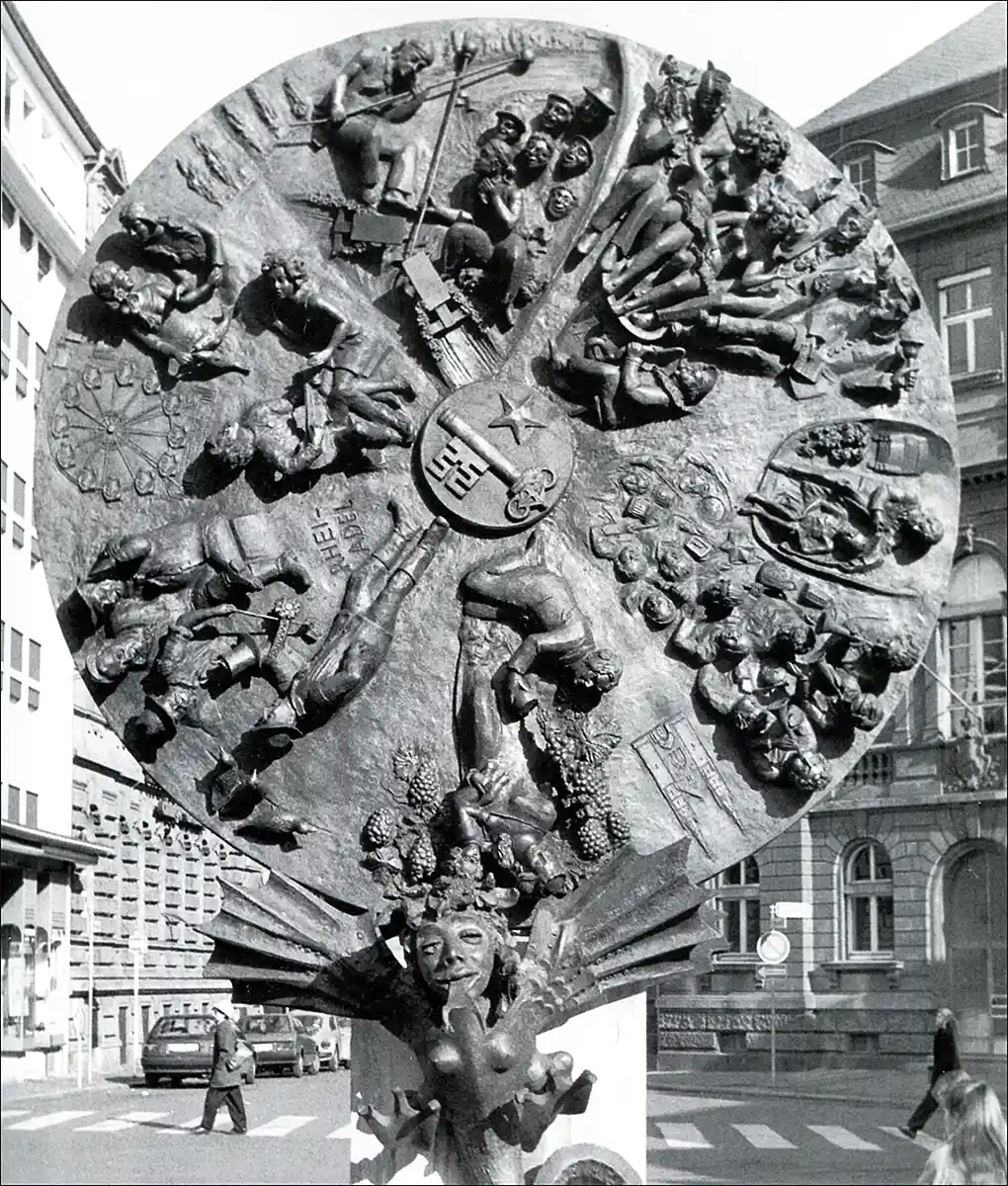Wormser Schicksalsrad von Gustav Nonnenmacher