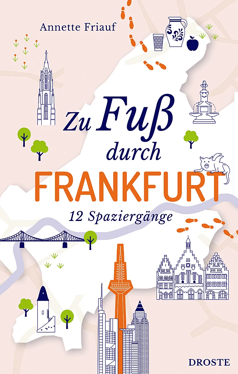 Buchcover »Zu Fuß durch Frankfurt« Buchcover »Zu Fuß durch Frankfurt«
