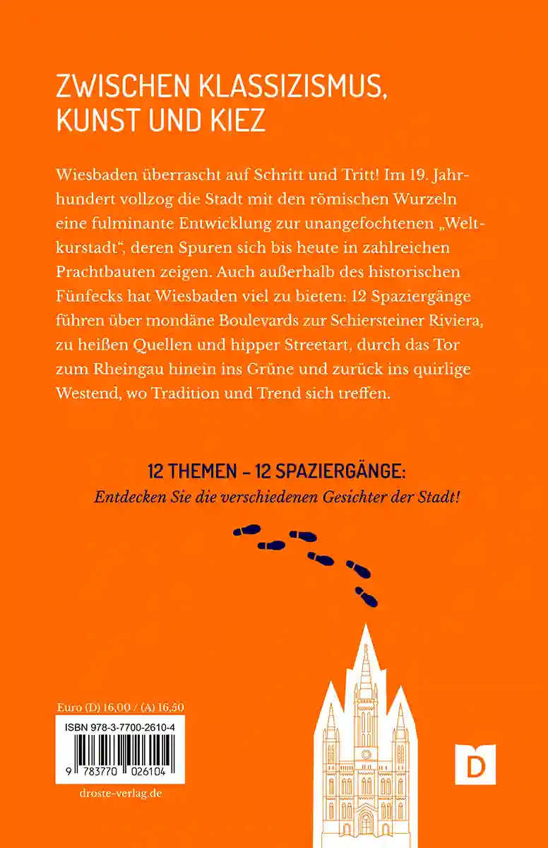 Rückseite »Zu Fuß durch Wiesbaden«