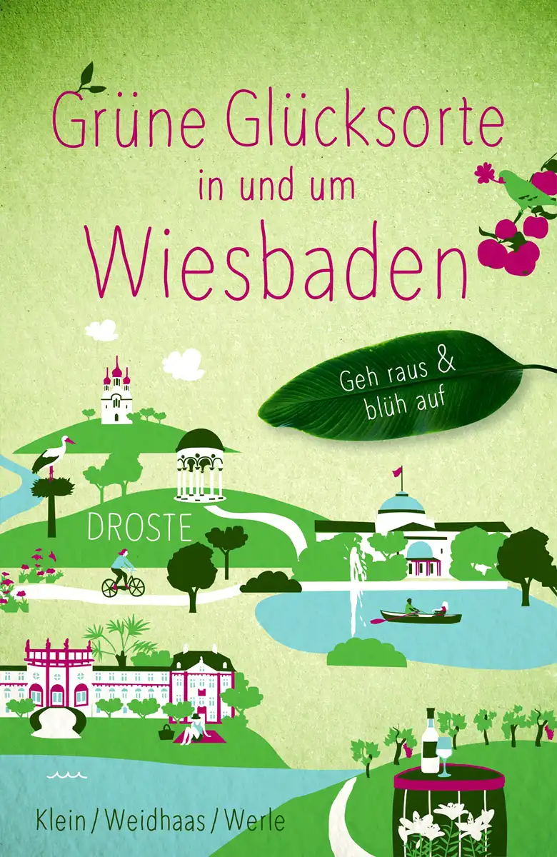 Buchcover »Grüne Glücksorte Wiesbaden«