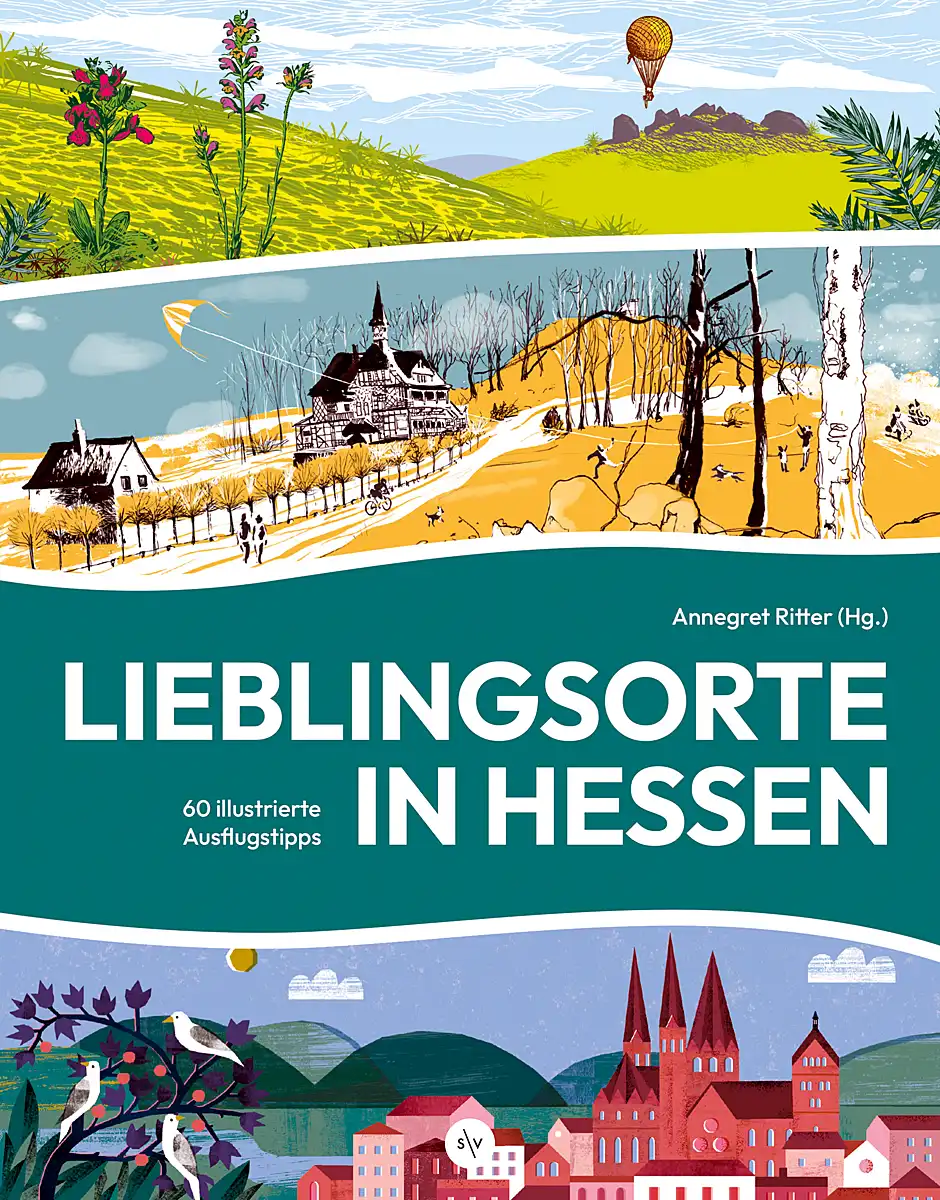 Buchcover »Lieblingsorte in Hessen«
