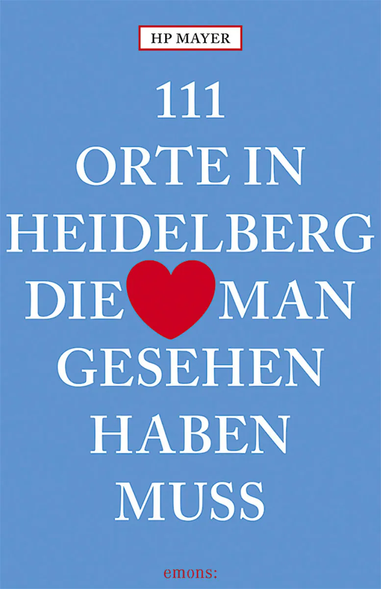 Buchcover von Buchcover von 111 Orte in Heidelberg 