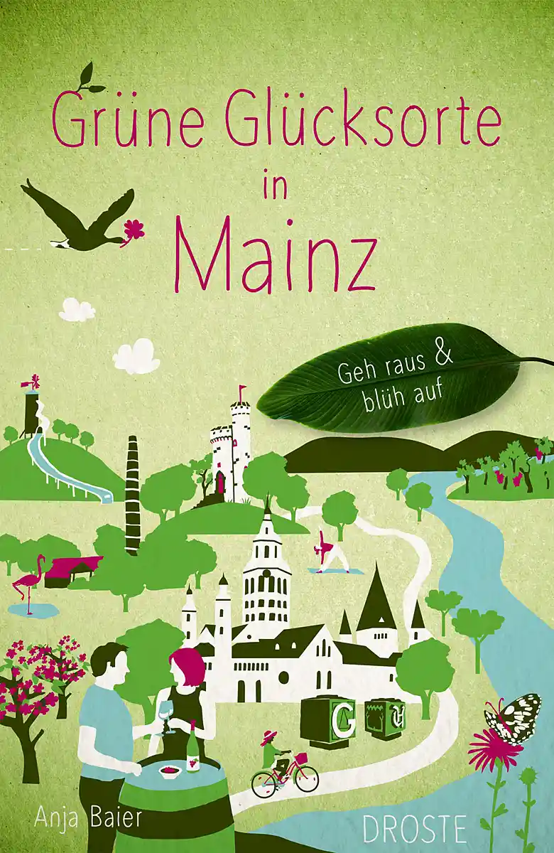Buchcover »Grüne Glücksorte in Mainz« Buchcover »Grüne Glücksorte in Mainz«