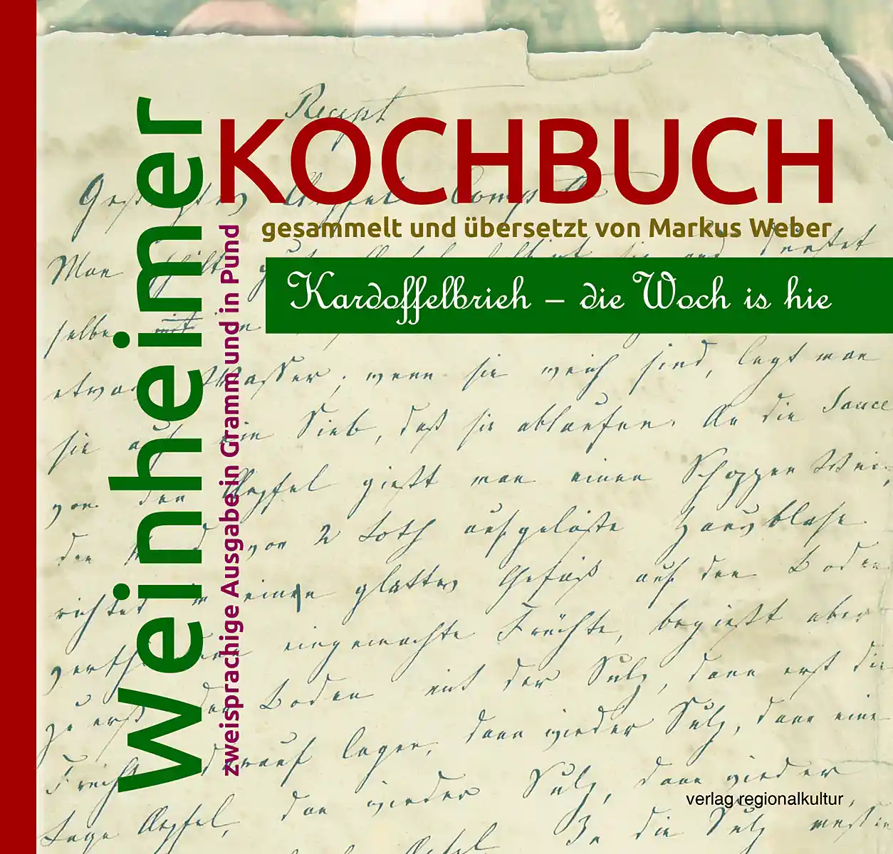 Buchcover »Weinheimer Kochbuch« Buchcover »Weinheimer Kochbuch«